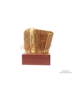 SOUVENIR FISARMONICA CROMATICA DORATO LUCIDO