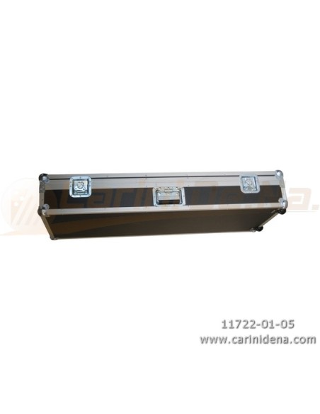 FLIGHTCASE TASTIERE E-CASE TP-1 - KFC-03 MAX cm 115 CON  RUOTE E TRAINO