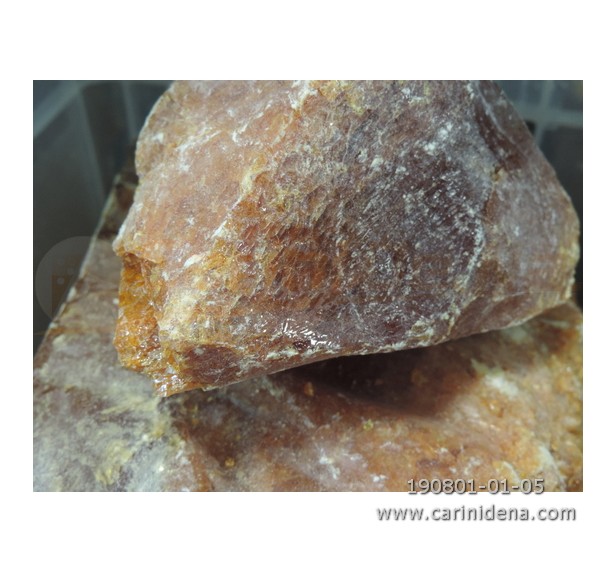 COLOFONIA ARANCIO IN BLOCCHI