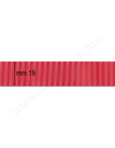 DERMOIDE 19 RIGATA ROSSO CHIARO