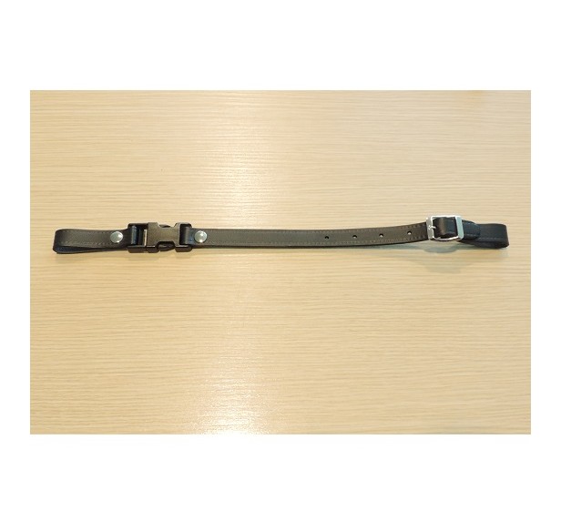 STRAPPINO A 3 PEZZI 132 - FIBBIA/GANCIO PLASTICA - ROSSO