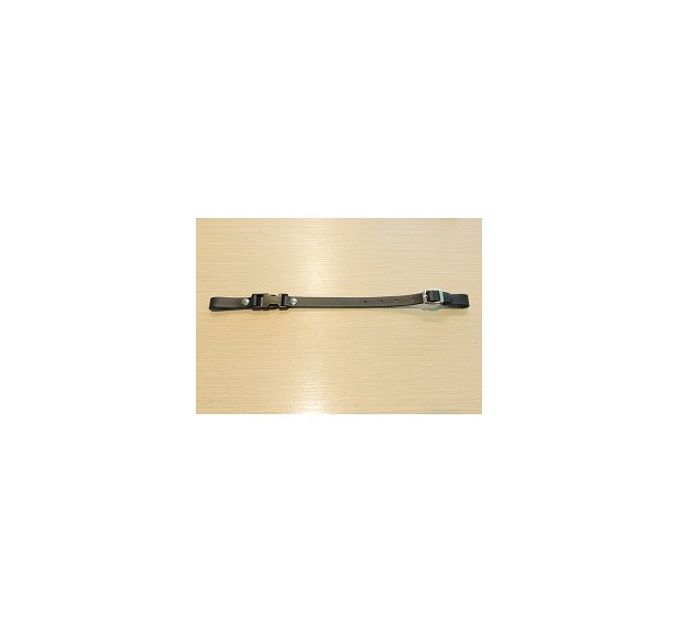 STRAPPINO A 3 PEZZI 132 - FIBBIA/GANCIO PLASTICA - ROSSO