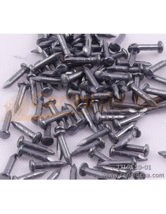 CHIODINI PER GUARNIZIONI METALLO 1,00X 5,0 INVECCHIATI ARGENTO (CONF. 50 g)