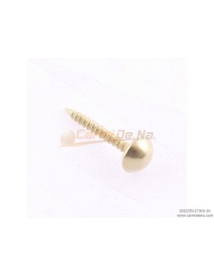 BORCHIETTE SPILLO D. mm 5.5 X 12.7 GAMBO RULL. - OTTONATO LUCIDO