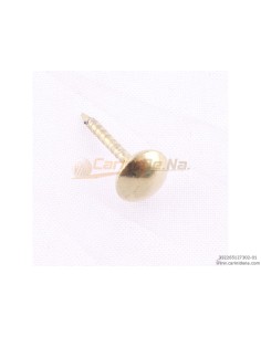 BORCHIETTE SPILLO D. mm 6.5 X 12.7 GAMBO RULL. - OTTONATO LUCIDO