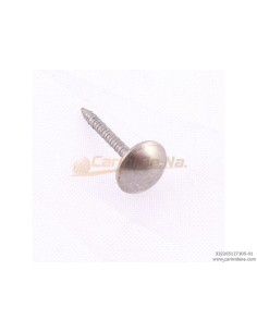 BORCHIETTE SPILLO D. mm 6.5 X 12.7 GAMBO RULL. - VECCHIO ARGENTO PEWTER