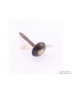 BORCHIETTE SPILLO D. mm 6.5 X 12.7 GAMBO RULL. - SFUMATO INVECCHIATO OTTONE