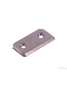 PLACCHETTE SVIZZERE FERRO STD mm 41.3 X 20.5 - CANNA FUCILE