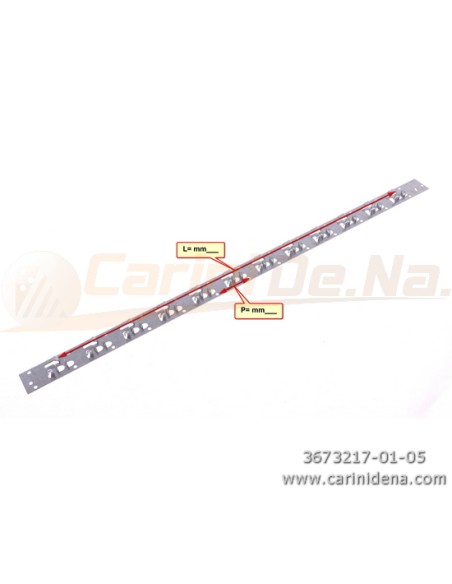 STRISCETTE PORTARIPETINI  12 FORI P 19 mm