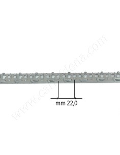 STRISCETTE PORTARIPETINI  12 FORI P 22 mm - GU0034