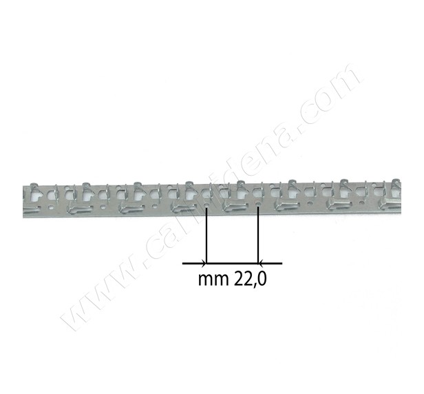 STRISCETTE PORTARIPETINI  12 FORI P 22 mm - GU0034