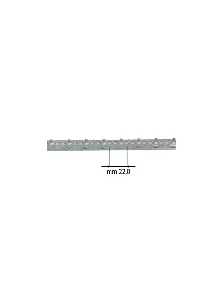 STRISCETTE PORTARIPETINI  12 FORI P 22 mm - GU0034