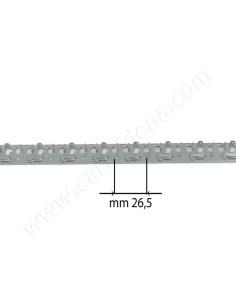 STRISCETTE PORTARIPETINI  12 FORI P 26.5 mm
