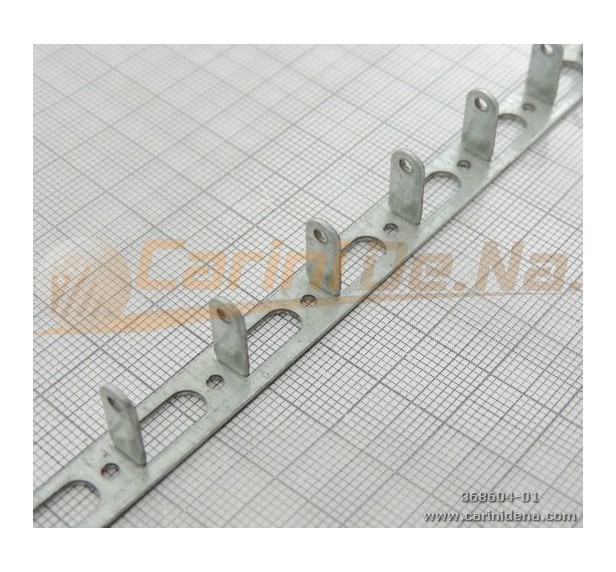 STRISCETTE PORTARIPETINI -- CANTO P 18 mm FORO SPILLA mm 2