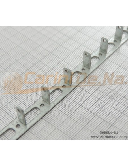 STRISCETTE PORTARIPETINI -- CANTO P 18 mm FORO SPILLA mm 2