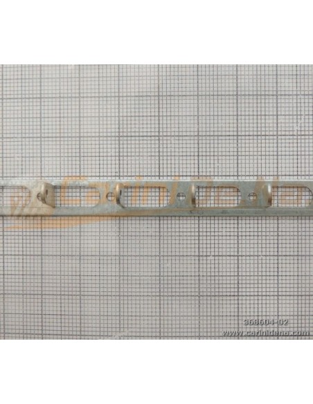 STRISCETTE PORTARIPETINI -- CANTO P 18 mm FORO SPILLA mm 2