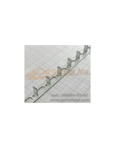 STRISCETTE PORTARIPETINI -- CANTO P 18 mm FORO SPILLA mm 2