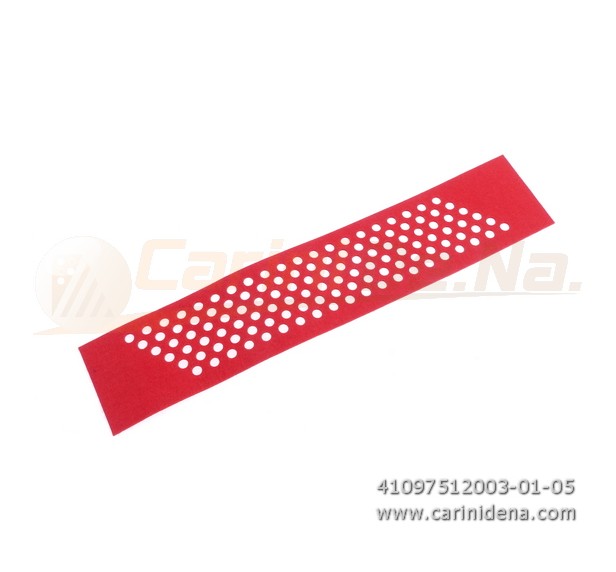 PORTABASSI SOLO FELTRO PRESS. F7.5 120B ROSSO