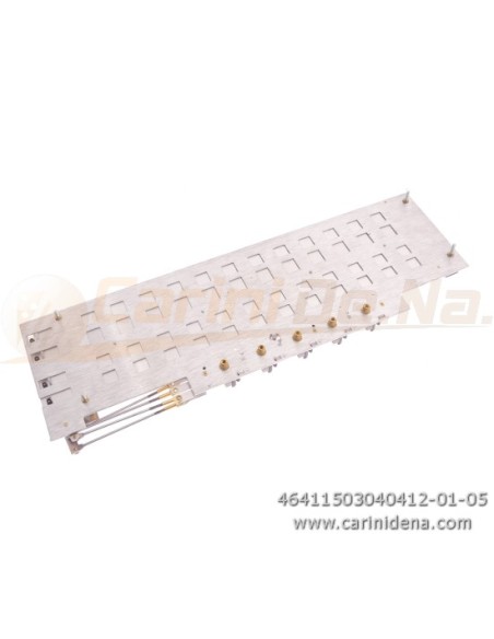 FONDI BASSI IN 4A 5REGISTRI 5X30mm 4L ATT NP PASSO 23.72 mm (cm 26.1) - mm 352 X __