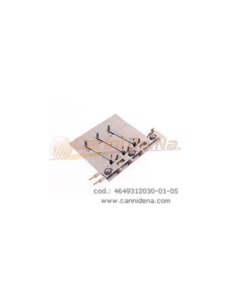 REGISTRI CROMATICI 3EF SC 2LAM NPR - LEVA PASSO 30 - TOT L cm 10 - INCLINATA