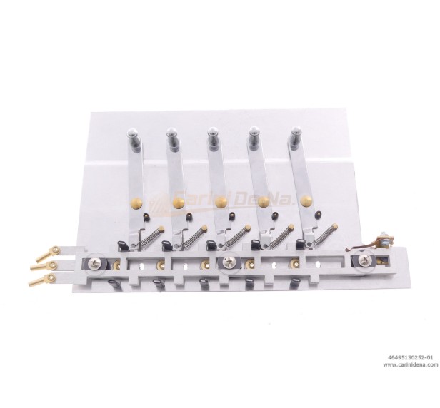 REGISTRI CROMATICI 5EF SC 3LAM NPR - LEVA PASSO 25 mm - TOT L cm 10 - DRITTA