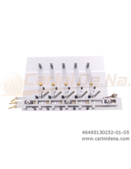 REGISTRI CROMATICI 5EF SC 3LAM NPR - LEVA PASSO 25 mm - TOT L cm 10 - DRITTA