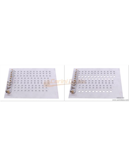 FONDI CANTO IN 3A 3FILE SCALATE123 - 33TASTI(12-11-10) 3LEVE 9LAMINE - P19 mm - PROG.123-312-123 - mm 285x210 + BLOC - 1FON3A93F