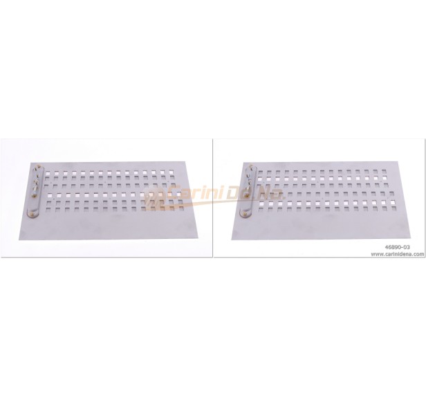 FONDI CANTO IN 3A 2FILE SCALATE12 - 30TASTI(15-15) 3LEVE 6LAMINE - P17,3 mm - PROG.123-123 - mm 310x175 - 1FON3A6