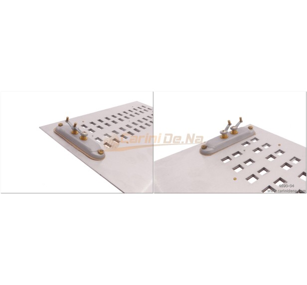 FONDI CANTO IN 2A 2FILE SCALATE12 - 23TASTI(12-11) 2LEVE 4LAMINE - P19 mm - PROG.12-12 - mm 270x160 - 1FON2A4