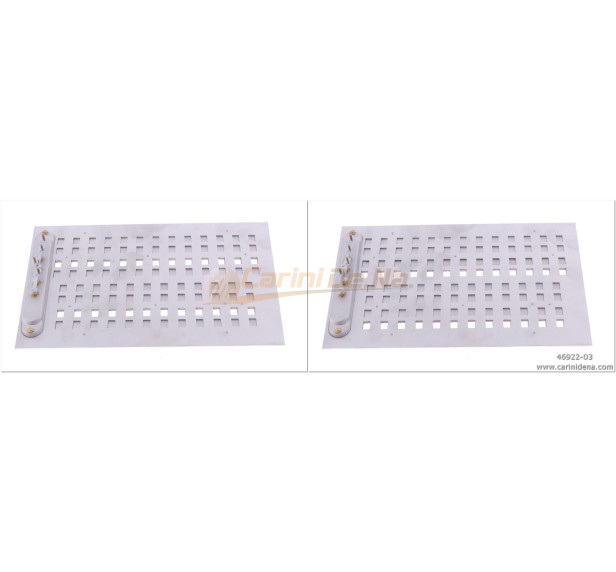 FONDI CANTO IN 4A 2FILE 25TASTI(13-12) 4LEVE 8LAMINE - P19 mm - PROG.1234-1234 - mm 285x170 - 1FON4A8