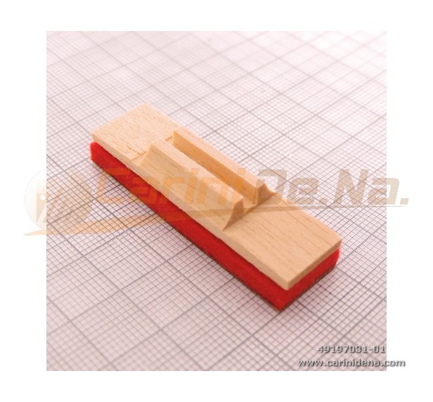 VALVOLE LEGNO ARMONIA 14 X 56 F 3 X 2,6 + PELLE/FELTRO mm 4.0 MARRONE/ROSSO