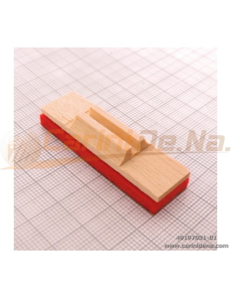 VALVOLE LEGNO ARMONIA 14 X 56 F 3 X 2,6 + PELLE/FELTRO mm 4.0 MARRONE/ROSSO