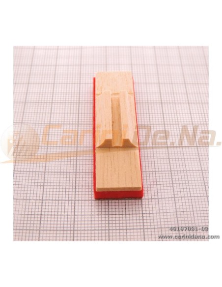 VALVOLE LEGNO ARMONIA 14 X 56 F 3 X 2,6 + PELLE/FELTRO mm 4.0 MARRONE/ROSSO