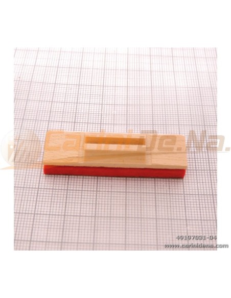 VALVOLE LEGNO ARMONIA 14 X 56 F 3 X 2,6 + PELLE/FELTRO mm 4.0 MARRONE/ROSSO