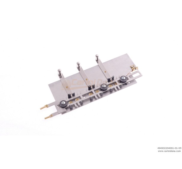 REGISTRI CROMATICI 3EF DC 2LAM NPR - LEVE PASSO 40 mm - TOT L cm 8.4(FULCRO 3.8+4.6) - 2REGF33D