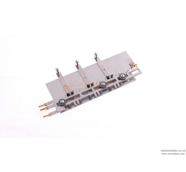 REGISTRI CROMATICI 3EF DC 3LAM NPR - LEVE PASSO 40 mm - TOT L cm 8.4(FULCRO 3.8+4.6) - 2REGF33D