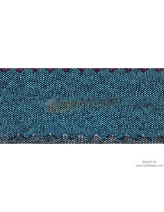 VELO LAME TES. H 150-155 AZZURRO 07