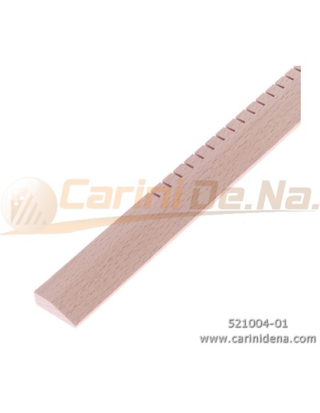 GUIDE MECC. PIANO LEGNO 120B cm 28.2(28.9) BASSI SMUSSATE 40T