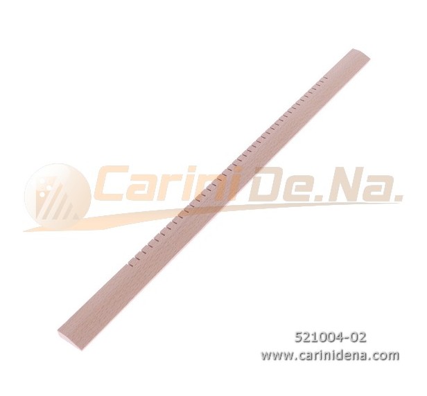 GUIDE MECC. PIANO LEGNO 120B cm 28.2(28.9) BASSI SMUSSATE 40T