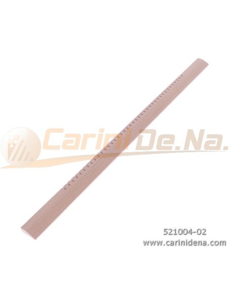 GUIDE MECC. PIANO LEGNO 120B cm 28.2(28.9) BASSI SMUSSATE 40T