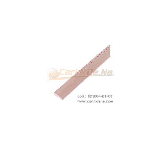 GUIDE MECC. PIANO LEGNO 120B cm 28.2(28.9) BASSI SMUSSATE 40T