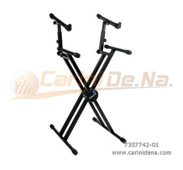 SUPPORTO TASTIERA QUIKLOK - PER 2 TASTIERE - BARRA DOPPIA - QL742