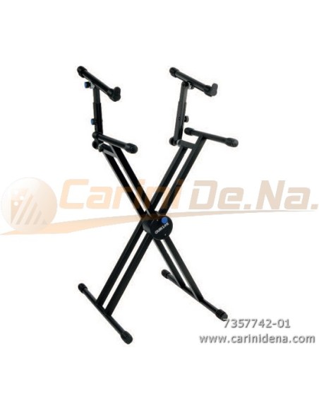 SUPPORTO TASTIERA QUIKLOK - PER 2 TASTIERE - BARRA DOPPIA - QL742