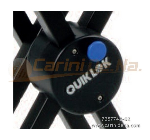 SUPPORTO TASTIERA QUIKLOK - PER 2 TASTIERE - BARRA DOPPIA - QL742