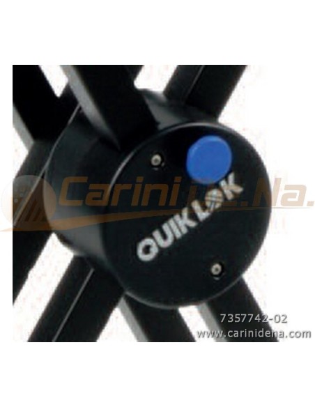 SUPPORTO TASTIERA QUIKLOK - PER 2 TASTIERE - BARRA DOPPIA - QL742